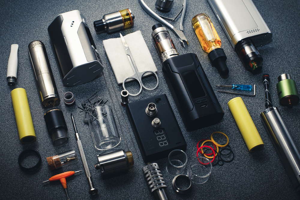 different types of vape box bods and kits